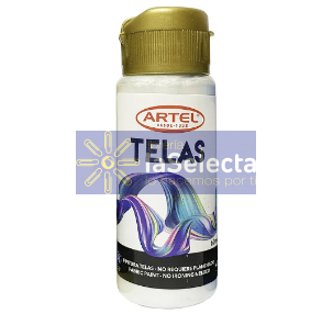 PINTURA TELA METALICA PLATA 60 ML ARTEL